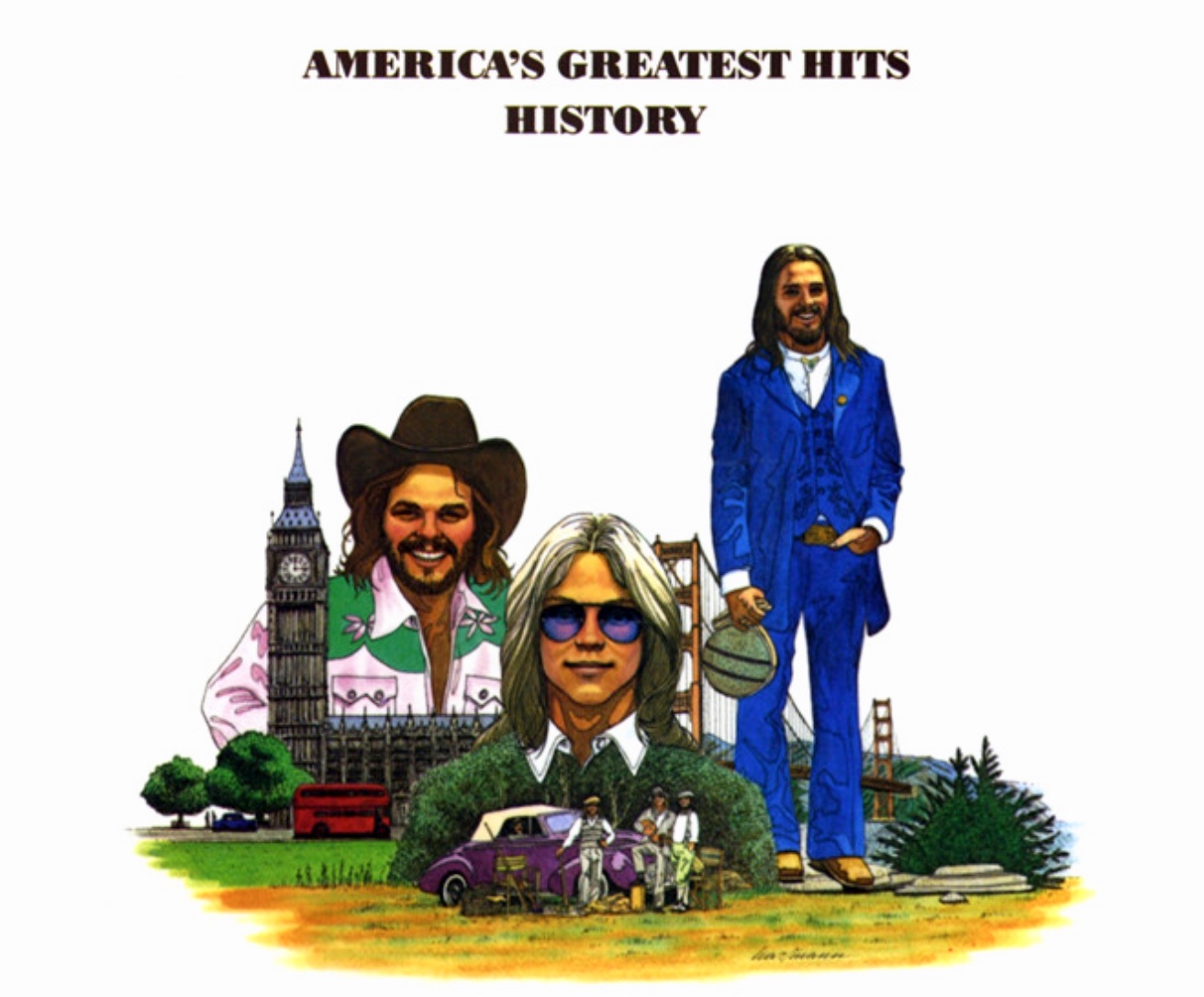 America…’70s Band Is Back – On The Records