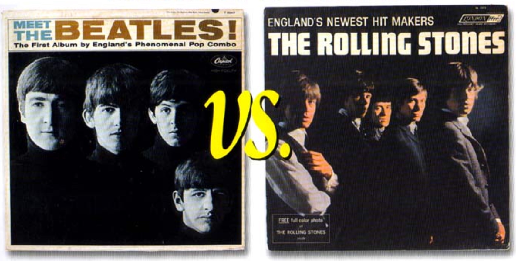 Top Artists Of All Time…Beatles Vs Stones! – On The Records